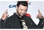  ??  ?? Auf Ego-Trip: Justin Timberlake besteht darauf, dass ein Spiegel über seinem Bett aufgehängt wird