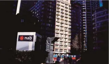  ?? REUTERS PIC ?? National Australia Bank is accused of misconduct that involves 60 bankers and branch managers, falsified loan documents, dishonest use of customers’ signatures and unsuitable loans.