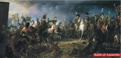  ??  ?? Battle of Austerlitz