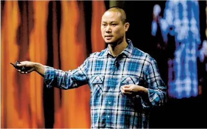  ?? CHARLEY GALLAY GETTY IMAGES ?? Former Zappos CEO Tony Hsieh, who died in November 2020 at the age of 46, is the subject of “Happy at Any Cost.”