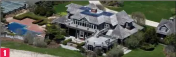  ??  ?? The boss’s place : The original Long Island property was spread out over 6,165 square feet