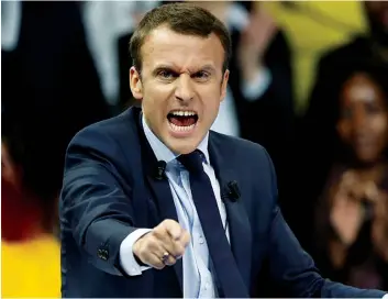  ?? DR ?? Presidente francês enfrenta pressão nas ruas contra a proposta de reforma da pensão
