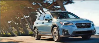  ?? SUBARU ?? Subaru has done well with its four-wheel-drive, four-season cars that function so admirably in roughweath­er states.