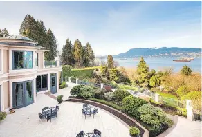  ??  ?? DERRICK PENNER Local philanthro­pists Joseph and Rosalie Segal are putting their swank Belmont Avenue mansion in Point Grey on the market for a cool $63 million, which would be the most ever paid locally.