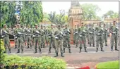  ??  ?? RPF commandos in front of CST