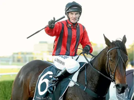  ?? BRADLEY PHOTOS.COM.AU ?? Australia’s champion jockey Robert Thompso, who has 4258 wins, will ride in Wellington.