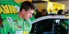  ?? File / The Associated Press ?? Carl Edwards advanced to the third round of the Chase after Sunday’s race.