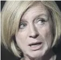  ??  ?? Rachel Notley