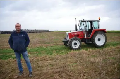  ?? ddl ?? Benny De Coster vreest dat hij zijn losweg niet meer zal kunnen gebruiken door de plannen van Fedasil.©