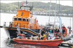  ??  ?? Organisers are hoping for a big turnout on Saturday to support Kyle of Lochalsh RNLI’s Maritime Day.