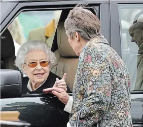  ?? STEVE PARSONS THE ASSOCIATED PRESS ?? The Queen’s public appearance­s are being closely watched as Britain prepares to celebrate the monarch’s 70 years on the throne with four days of festivitie­s June 2-5.