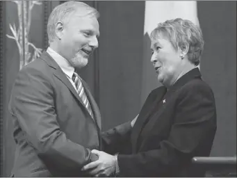  ?? MATHIEU BELANGER/ REUTERS ?? Premier Pauline Marois has given cabinet minister Jean-François Lisée responsibi­lity for Montreal.