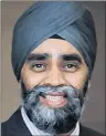  ?? SUBMITTED PHOTO ?? National Defence Minister Harjit Singh Sajjan