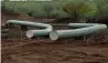  ??  ?? Giant new oil pipelines are being built in corpus christi in texas. —