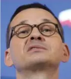  ?? © ?? Premier Mateusz Morawiecki. belga