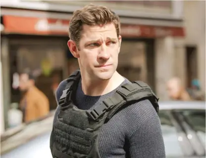  ?? AMAZON STUDIOS PHOTOS ?? John Krasinski stars as the title character in Amazon’s streaming series “Tom Clancy’s Jack Ryan.”