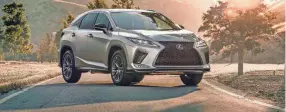  ?? LEXUS ?? The analytics company J.D. Power’s annual vehicle dependabil­ity study found 186 problems per 100 vehicles on average, a slight improvemen­t from last year’s score of 192.