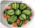  ?? Chilled Marinated Japanese Cucumber with Pomelo ??