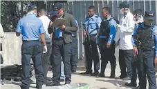  ?? FOTO: EL HERALDO ?? De un golpe en la cabeza fue ultimado el guardia Henry López.