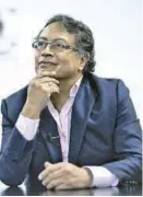  ?? FOTO COLPRENSA ?? Gustavo Petro ha indicado que le daría 12 años a la transición energética.