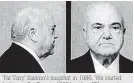  ??  ?? 'Fat Tony' Salerno's mugshot in 1986. 'We started looking at Fat Tony in 1983,' said an FBI supervisor.