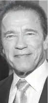  ??  ?? Arnold Schwarzene­gger