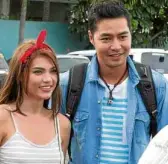  ??  ?? Rhian Ramos (left) and Zanjoe Marudo