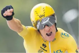  ?? Picture / AP ?? Bradley Wiggins’ 2012 Tour de France victory has been thrown under a cloud.