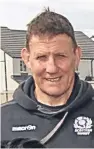  ??  ?? Head coach Colin Sangster has rarely been able to pick his strongest team due to a continuing turnover of players at Dundee High.