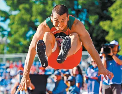  ??  ?? Luis Rivera, durante los Juegos Panamerica­nos de Toronto 2015