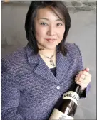  ??  ?? Iori Kataoka says the same rules apply to pairing wine and pairing sake.