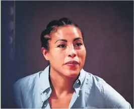  ??  ?? I MOSKVA: Cecilia Braekhus er klar for ny kamp, denne gangen i Moskva.