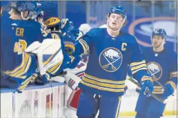  ?? JEFFREY T. BARNES — THE ASSOCIATED PRESS, FILE ?? The Jack Eichel era in Buffalo is over, with a nasty public divorce reaching an eightmonth finality on Thursday when the Sabres traded their ex-captain and face of the franchise to the Vegas Golden Knights.