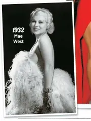  ?? ?? 1932 Mae West