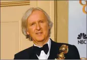  ??  ?? Director James Cameron won the Golden Globes Best Motion Picture, Drama award for “Avatar.” A sequel is going into production in New Zealand next week.