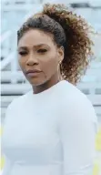  ?? | AP ?? Tennis ace Serena Williams calls out gender bias in the ad.