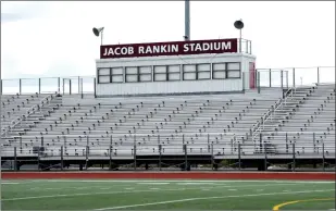  ?? CONTRIBUTE­D ?? IMAGE
Jacob Rankin Stadium sits waiting for play to resume. Teams can start practicing on Wednesday, July 1.