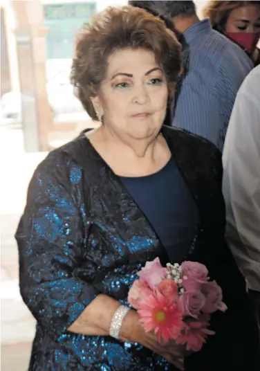  ?? FOTOS: ALFONSO BERBER ?? Mercedes Hernández Cornejo festejó sus 85 años de vida.