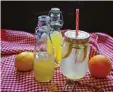  ?? Foto: Pohl ?? Natürliche­r Sirup für Zitronen und Orangenlim­onade.