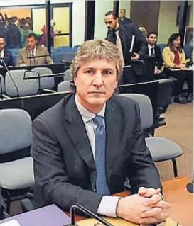  ??  ?? Amado Boudou. En juicio por el caso de la imprenta Ciccone.