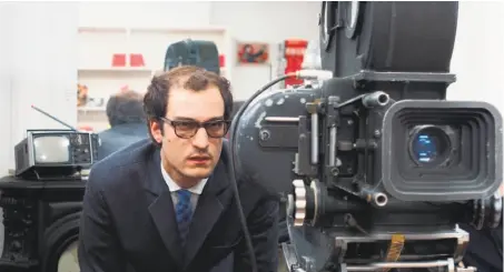  ?? Cohen Media Group ?? Louis Garrel plays Jean-Luc Godard in “Godard Mon Amour,” which explores the filmmaker’s artistic crisis and radicalism.