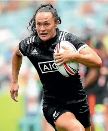  ?? GETTY IMAGES ?? Black Ferns try-scoring machine Portia Woodman could get the chance to play in front of Kiwi fans in the Hamilton sevens tournament next year.