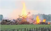  ?? Photo / Andrew Bonallack ?? Farmers are asked to ensure any fires on their properties are well extinguish­ed while the fire risk is high.