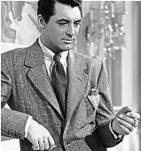  ??  ?? Playboy: Cary Grant in Suspicion