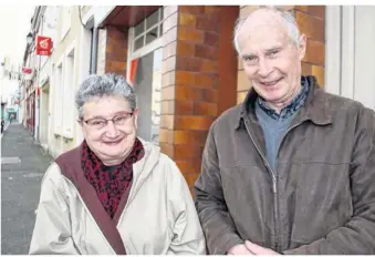  ??  ?? Le président Gérard Lemasson et la vice-présidente, Jocceline Blanche.