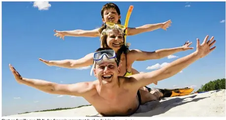  ?? (© photo : Fotolia) ?? C’est en famille que 72 % des Français ressentent le plus de joie