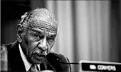  ?? ALEX BRANDON/ASSOCIATED PRESS ?? Rep. John Conyers denies harassment allegation­s, but said they distract from the work of the judiciary panel.