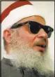  ??  ?? Omar AbdelRahma­n Blind cleric suffered from diabetes and coronary artery disease