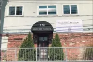  ?? Matthew Brown / Hearst Connecticu­t Media ?? Two firearms industry veterans hope to convert a space at 134 Jefferson St. in Stamford into a new shooting range.