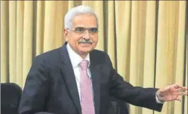  ?? AP FILE ?? ■
RBI governor Shaktikant­a Das said there are signs that bank credit to NBFCs is slowly reviving and the better-performing ones are able to access funds from the market at rates that prevailed before the collapse of IL&FS.